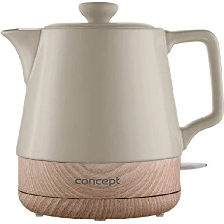 CONPT Hausgeräte Keramik Wasserkocher RK0061 1 L, kaffeebraun – Bild 2