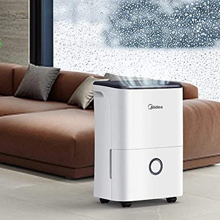 Midea DF-20DEN7-WF Luftentfeuchter Weiß (440 Watt, Raumgröße: 130 m³) – Bild 5