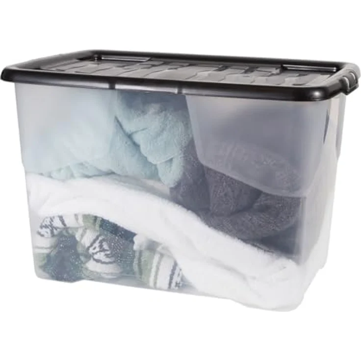 CEP 2002030110 xw203 Aufbewahrungsbox Kunststoff Kristall 65 L 60 x 39,70 x 37,79 cm – Bild 4