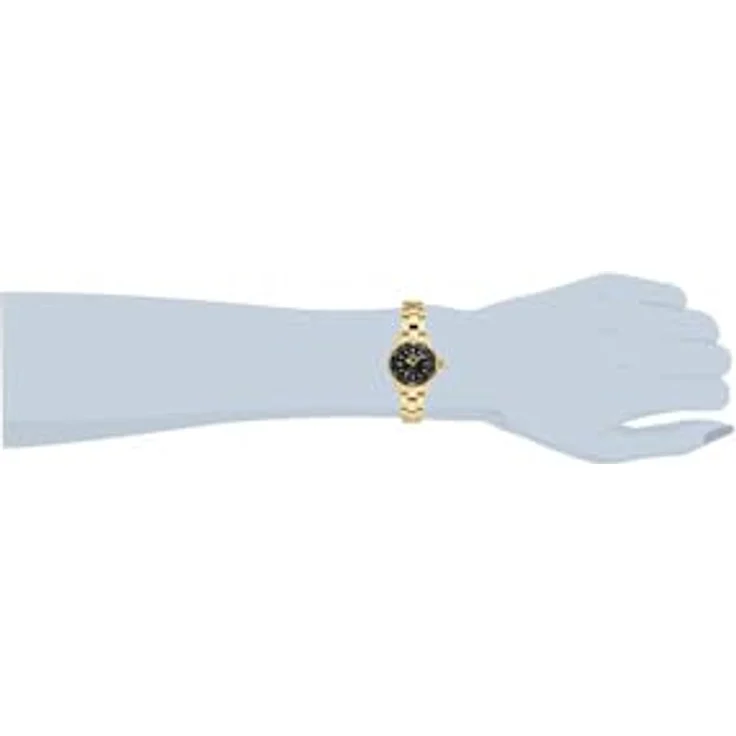 Invicta Pro Diver Damen Armbanduhr, 24mm Edelstahlgehäuse mit schwarzem Zifferblatt, Quarzuhrwerk, 10 bar wasserdicht – Bild 5