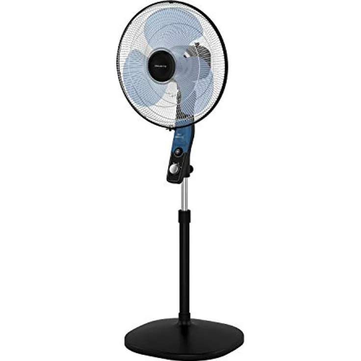 Rowenta Essential+ VU4420 Standventilator, 55 m³/min, 3 Geschwindigkeiten, leiser Betrieb mit 54 dB(A), automatische Oszillation, schwarz – Bild 5