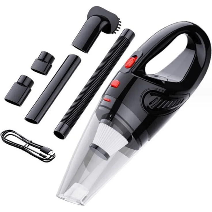 XDOVET Handstaubsauger, 3-in-1 Akku Staubsauger mit 2000mAh langer Laufzeit, schnelles Aufladen, ultraleicht, für Auto und Haus