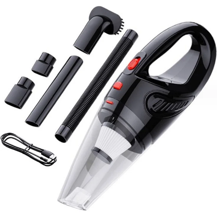 XDOVET Handstaubsauger, 3-in-1 Akku Staubsauger mit 2000mAh langer Laufzeit, schnelles Aufladen, ultraleicht, für Auto und Haus