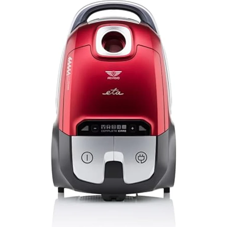 ETA Adagio ETA351190000 Bodenstaubsauger, mit Beutel, 800 Watt, 13 m Aktionsradius, rot – Bild 2