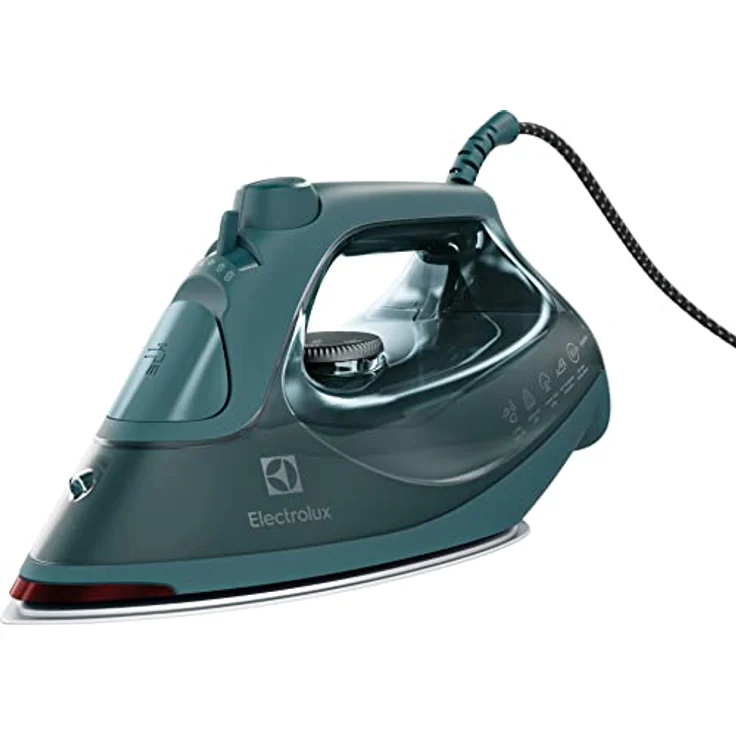 Electrolux Refine Bügeleisen 600 Modell E6SI1-6PG, Dampfbügeleisen, 3-Modus-automatische Abschaltung, Kratzfeste Bügelsohle, Selbstreinigend, Antikalkfunktion, 0.33L, 1,95m Kabel, 2600W, Kieferngrün – Bild 1