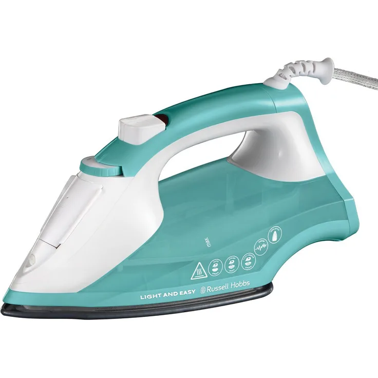 RUSSELL HOBBS Dampfbügeleisen 26470-56 Light and Easy, 2400 W, elegante graue Bügelsohle