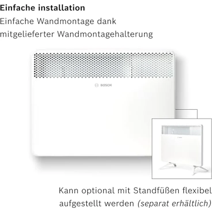 Bosch Hausgeräte Heat Convector HC 4000-15, Heizkörper mit Thermotechnik, kompakt und effizient – Bild 5