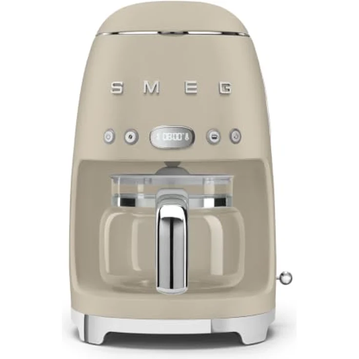 Smeg DCF02MLMEU Filter-Kaffeemaschine mit Aroma- und Autostart-Funktion, Glaskaraffe bis 12 Tassen, 2 Intensitätsniveaus, Warmhaltefunktion, 1050W, Moonlight – Bild 1