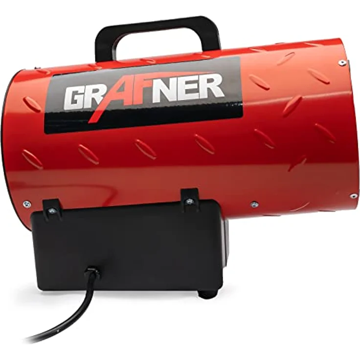 Grafner Gasheizer Gasheizgebläse Heizlüfter Bauheizer 15kW Heizstrahler EH10937, Heizstrahler – Bild 4