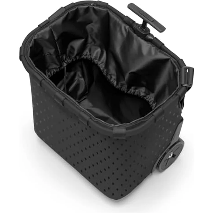 REISENTHEL® Einkaufstrolley carrycruiser, 40 l, herausnehmbares Innenfutter, stoßdämpfende Räder, breiter Tragegurt, Täschchen mit Einkaufswagenclips – Bild 3