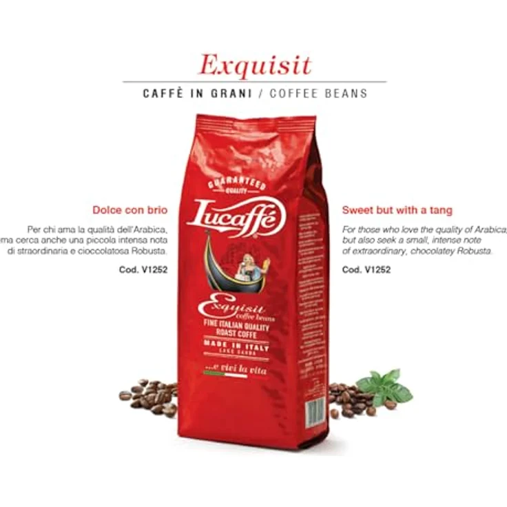 Lucaffé Exquisit, 1kg, Kaffeebohnen – Bild 5