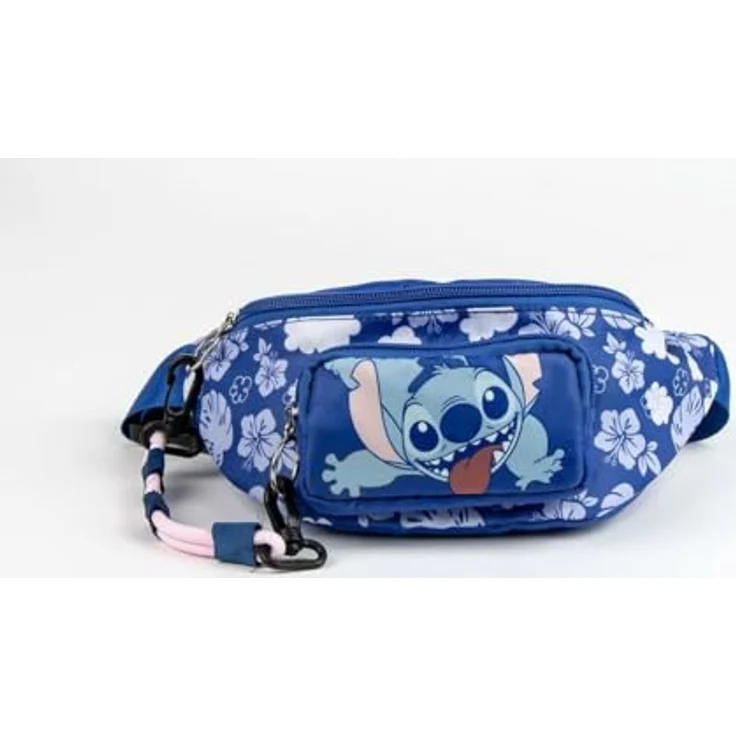 Artesanía Bauchtasche Disney Stitch, Gürteltasche aus 100% Polyester, 25x11x1,6cm – Bild 5