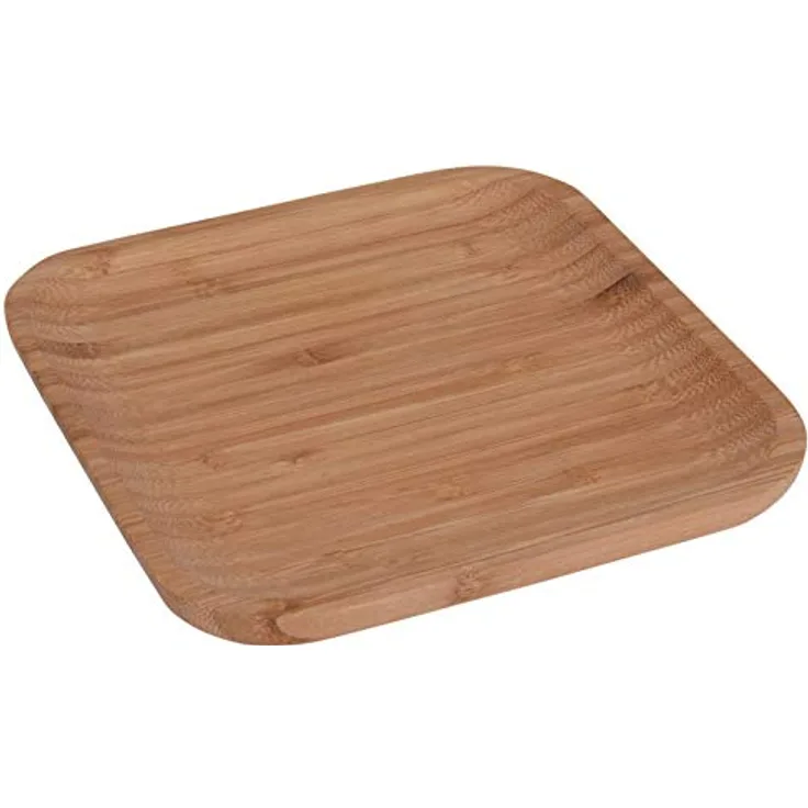 Servierplatte quadratisch Bambus 24 cm neuetischkultur