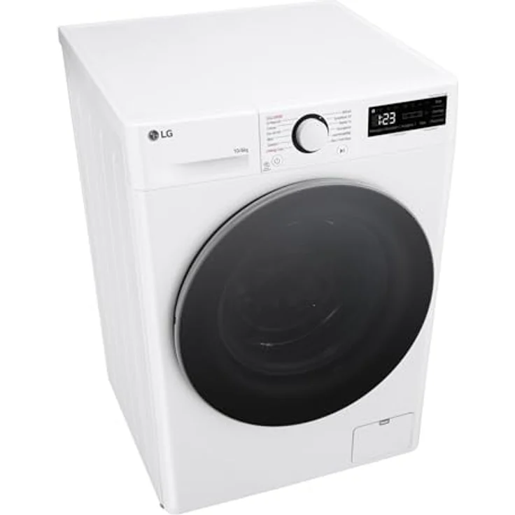 LG D4R5010TSWS Waschtrockner, freistehend, Frontlader, 10 kg Waschen, 6 kg Trocknen, Energieeffizienzklasse D, weiß – Bild 9
