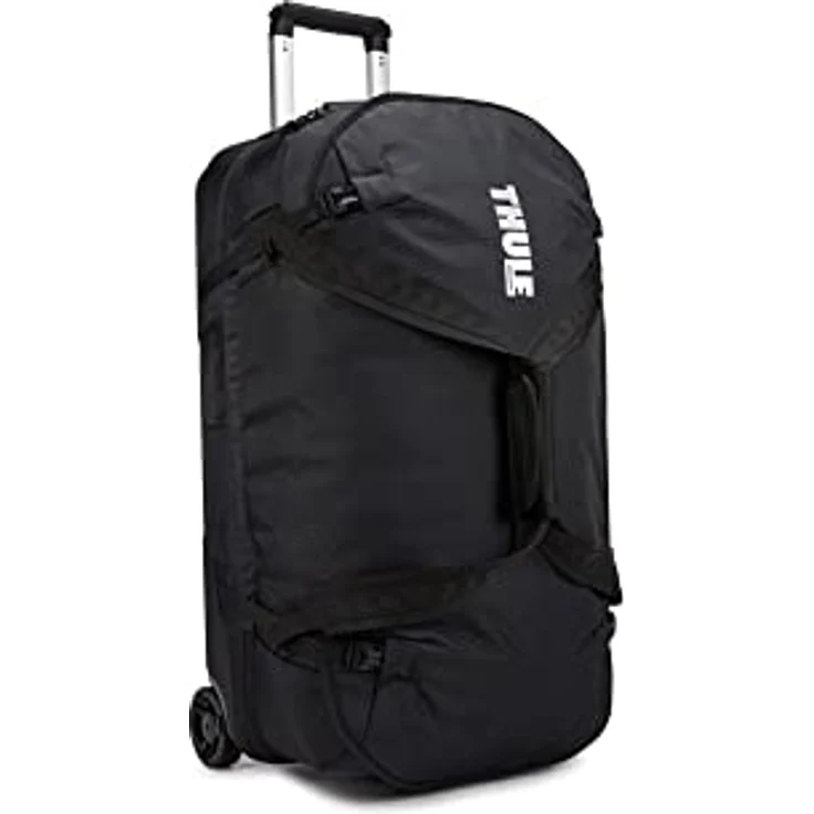 Thule Subterra Rolling Duffel, Schwarz, 75 l, L - Geräumiger Koffer mit Huckepackgurt-Befestigungsschlaufe – Bild 4