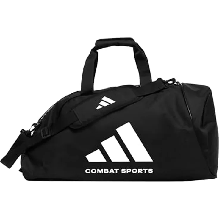 adidas Performance 2in1 Bag Polyester COMBAT SPORTS, Sporttasche/Rucksack mit Außentaschen, strapazierfähig