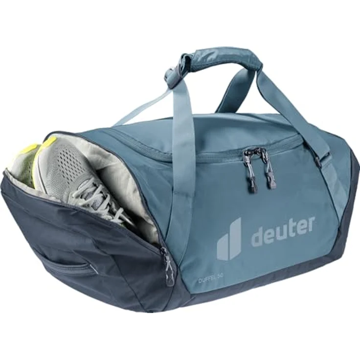 Deuter Duffel 50 Weekender Reisetasche, 60 cm, 100% Polyester, blau – Bild 5