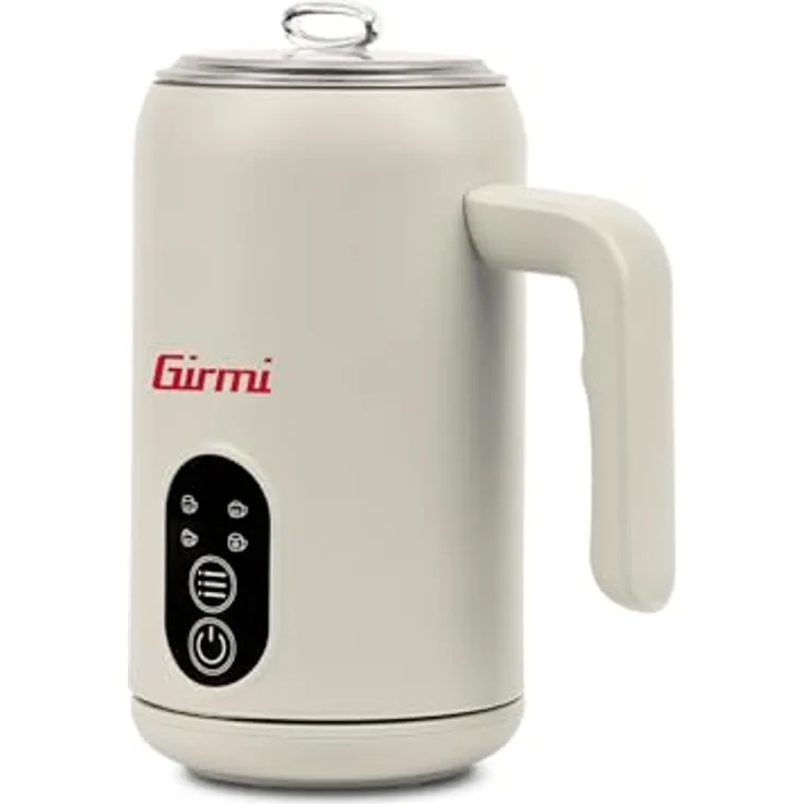 Girmi Milchaufschäumer ML53 ML5301, 500 W, Heiß- und Kaltschaum, 4 Funktionen, 300 ml Kapazität, Touch-Steuerung