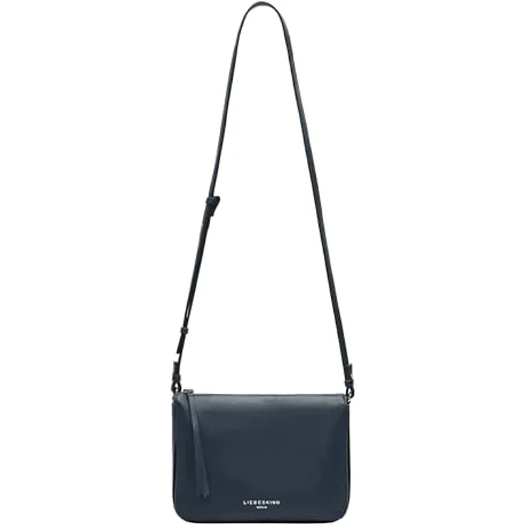 Liebeskind Nina Umhängetasche M, 100% Leder, 25 cm, blau – Bild 4