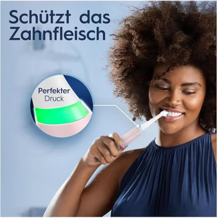 Braun Oral-B iO 3N Elektrische Zahnbürste, Rosa, 1 Bürste – Bild 3