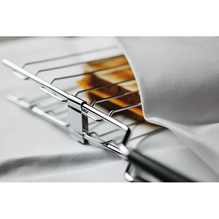 KitchenAid Artisan 5KMT2204EBK Doppelschlitztoaster, 1250W, 7 Bräunungsstufen, wärmeisoliertes Gehäuse, Kontrollleuchte, Abschaltautomatik, gusseisenschwarz – Bild 6