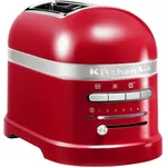 KitchenAid Artisan 5KMT2204EER Doppelschlitztoaster, 1250W, 7 Bräunungsstufen, empire rot