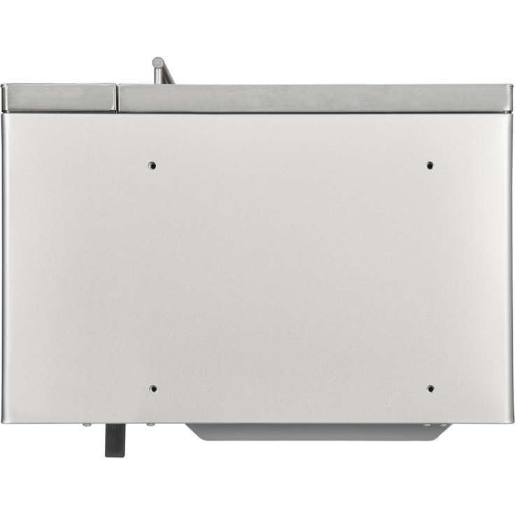 Exquisit UMW 800 G-3.1 Mikrowelle mit Grill, 20 Liter Garraum, Inox, Standgerät, 800 Watt, Unterbau-Mikrowelle, Edelstahl – Bild 6