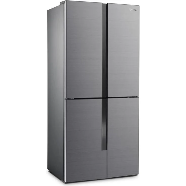 Gorenje NRM8182MX Side-by-Side-Kühlschrank, freistehend, Edelstahldekor, NoFrost, Schnellkühlen, LED, Breite 79.4 cm, Energieklasse E – Bild 6