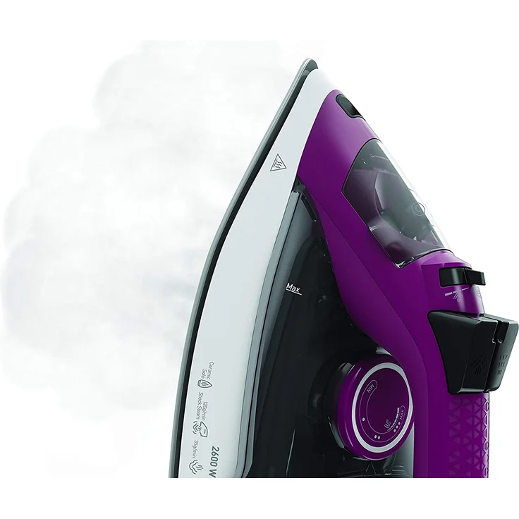 Grundig SI 6850 Dampfbügeleisen, Violett-Grau-Weiß – Bild 3