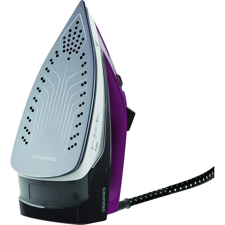 Grundig SI 6850 Dampfbügeleisen, Violett-Grau-Weiß – Bild 4