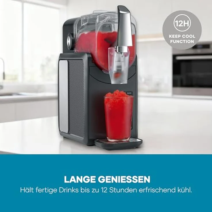 Severin 7410 Slush/Slushy Maschine, 2l, mit 5 Getränkemodi und 12h Keep Cool Technologie, einfach zu reinigen – Bild 7