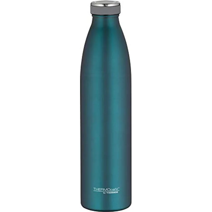 ThermoCafé by THERMOS 4067.255.100 Thermosflasche TC Bottle , Edelstahl Mat Teal 1,0 Liter, 12 Stunden heiß, 24 Stunden kalt, BPA-Free – Bild 2