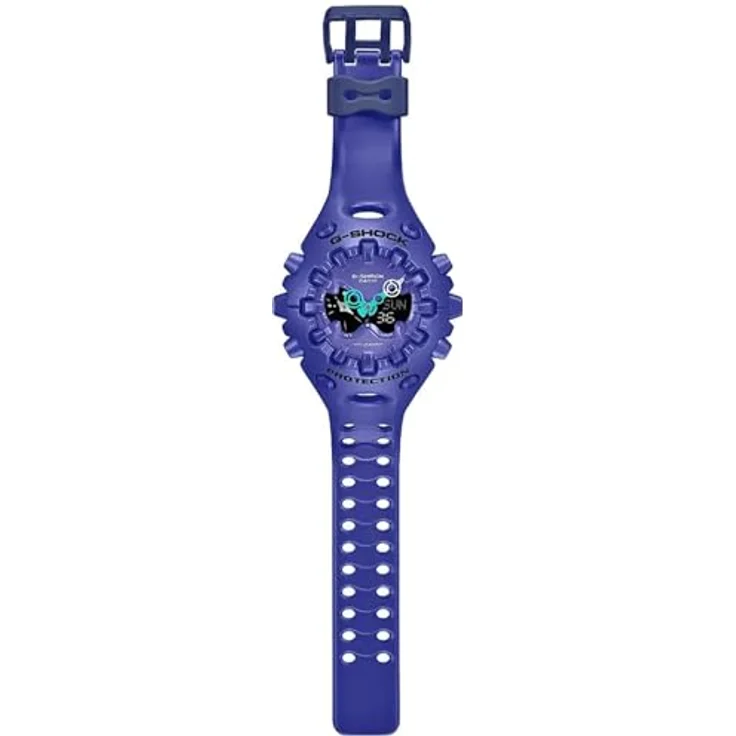 Casio GA-V01-2AER, G-SHOCK Armbanduhr mit stoßfestem Gehäuse, blau – Bild 2