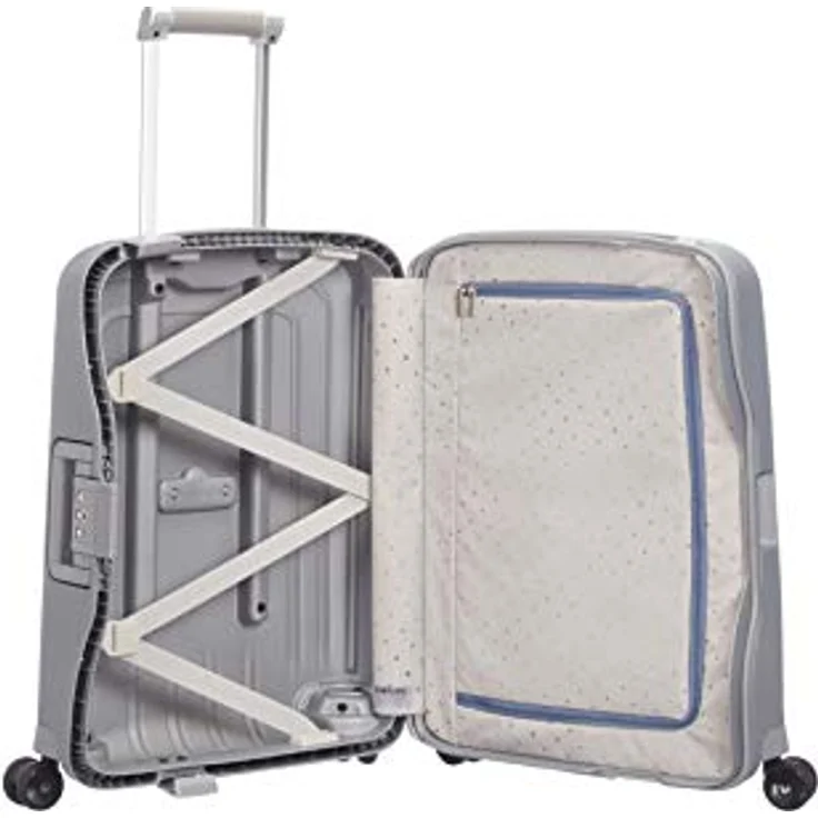 Samsonite S'Cure - Spinner S Handgepäck, 55 cm, 34 L, Silber (Silver) – Bild 3