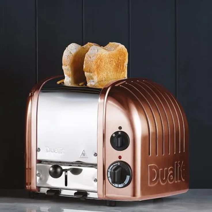 Dualit 27390 Classic New Gen Vario 2 Toaster, kupfer – Bild 3