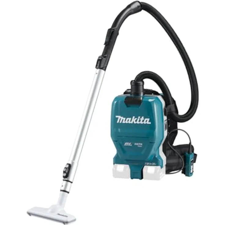 Makita Hand-und Stielstaubsauger Akku-Rucksackstaubsauger LXT 18 V x 2 110 mbar, Staubsauger, Bodenstaubsauger – Bild 1