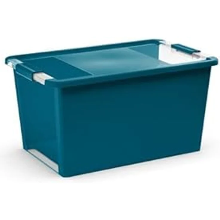PROREGAL SuperSparSet 2x Mehrzweck Aufbewahrungsbehälter STORAGE, HxBxT 28x55x35 cm, 40 Liter, bruchsicher mit Deckel, für vielseitige Verwendung – Bild 1