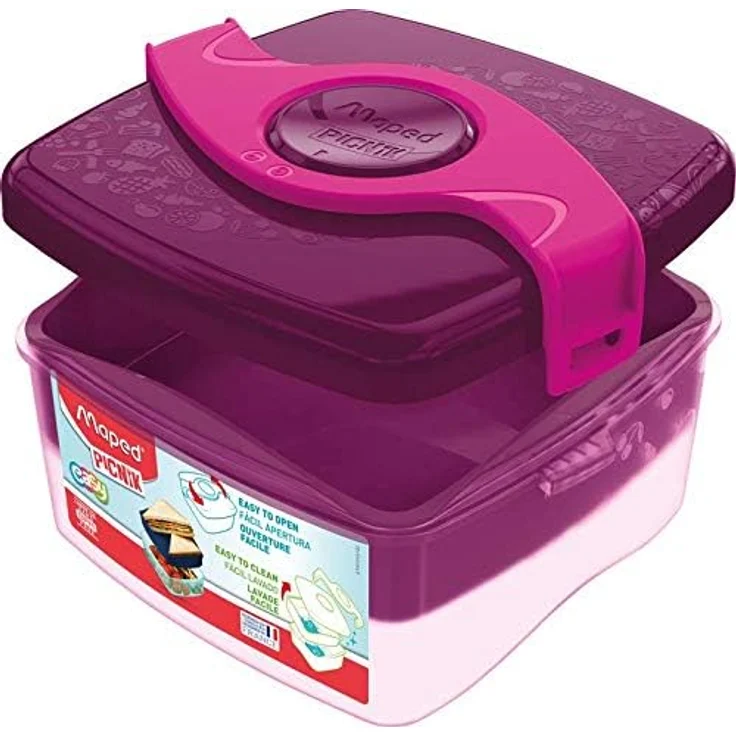 Maped PICNIK - Lunch-Box, Brot-Dose, Frühstücks-Dose ORIGINS KIDS - pink – Bild 9