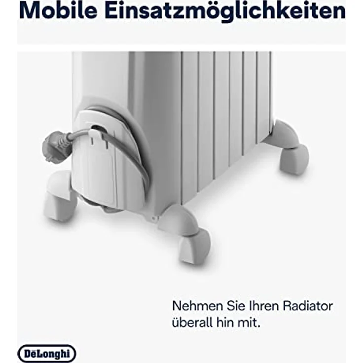 De’Longhi Dragon 4 TRD4 0615 Öl-Radiator 230 V, 50 Hz, Radiator – Bild 5