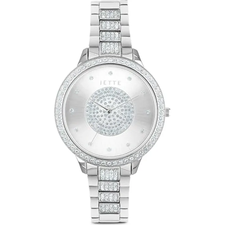 JETTE Damen-Uhren Quarz, One Size, zeitloses Design
