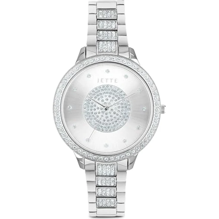 JETTE Damen-Uhren Quarz, One Size, zeitloses Design