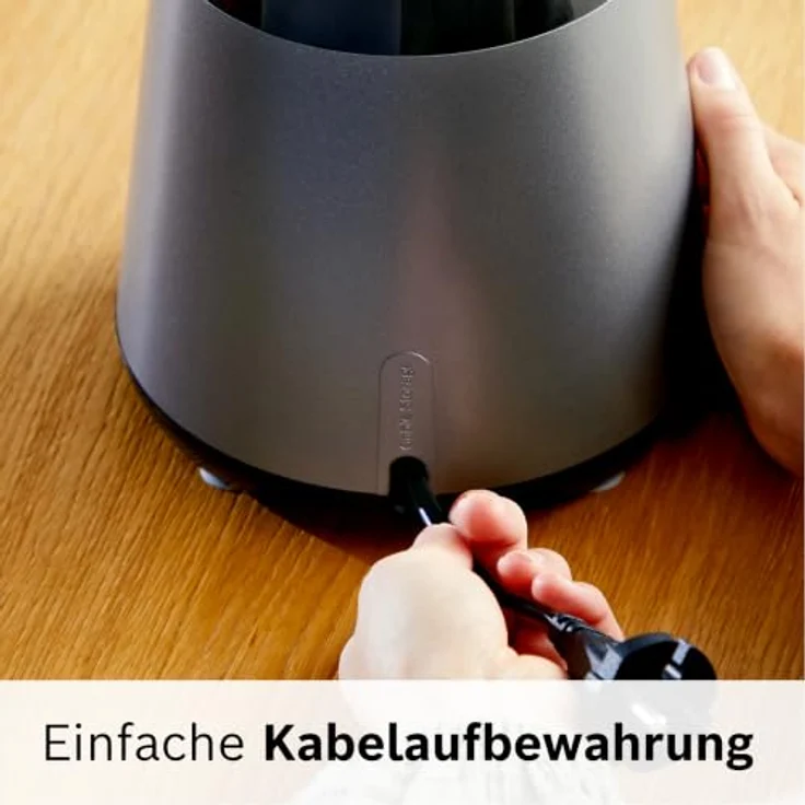 Bosch Serie 4 MMB4192S, Standmixer mit 1,5 l, 1200 W, Pulsfunktion, Schwarz/Graphit/Transparent – Bild 9