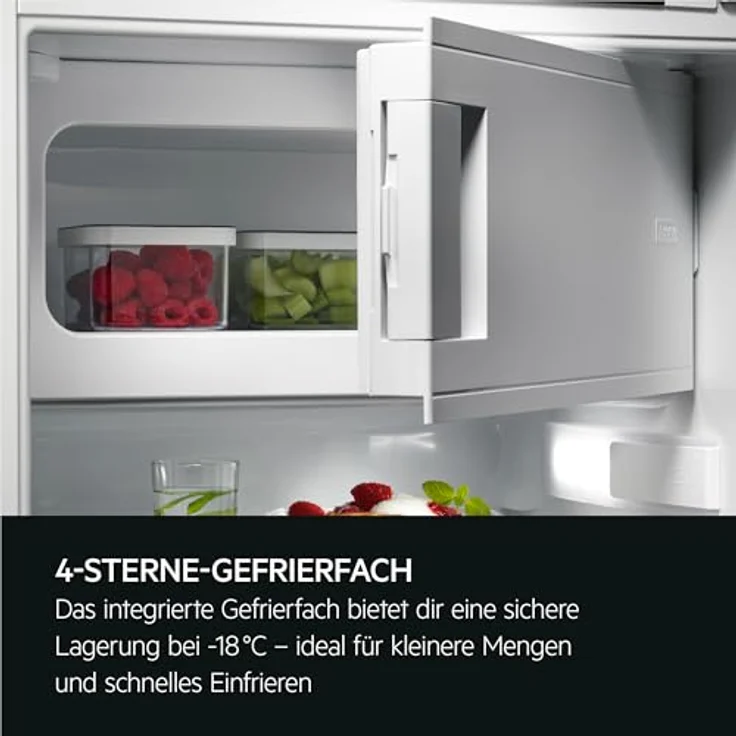 AEG TF5OS882ES Einbaukühlschrank, 880 mm, 4-Sterne-Gefrierfach, OptiSpace mit flexiblen Glasablagen, LED-Beleuchtung – Bild 5
