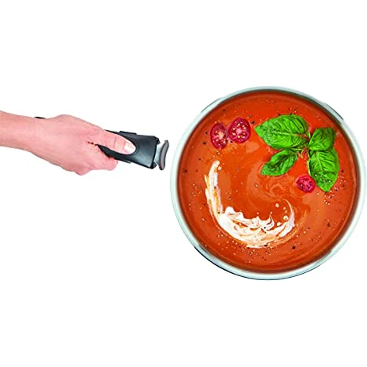 Tefal Ingenio Preference Stielkasserolle, 22 cm, stapelbar, Edelstahl, Induktion, Vielseitigkeit, platzsparend L8981604 – Bild 4