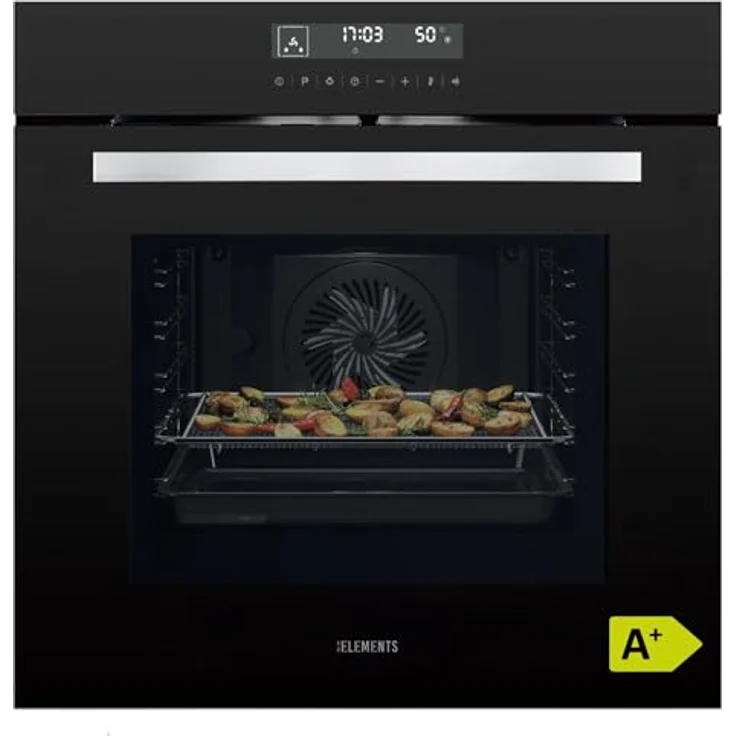 KB ELEMENTS Einbaubackofen 60 CM, Airfryer mit 15 Funktionen, Full Touch Display, 73 Liter, AQUA CLEAN, EEK A+ – Bild 1