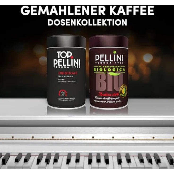 Pellini Bio Arabica 100%, 250g Dose, gemahlen – Bild 7