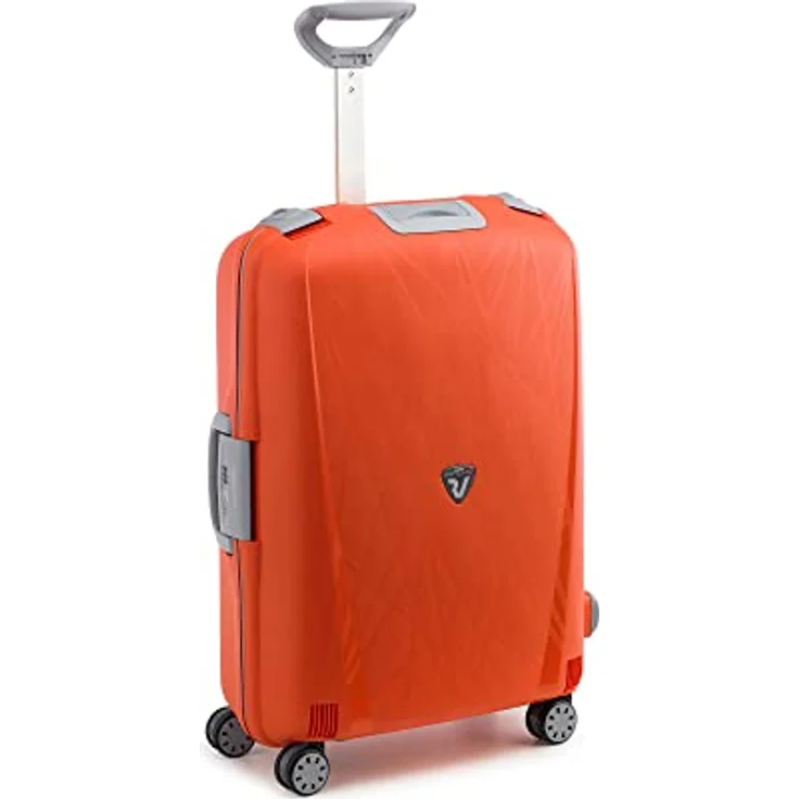 RONCATO Light Trolley Grande 4 Rolls L Papaia, Koffer mit leisen Rollen und viel Stauraum, in Papaya-Farbe – Bild 1