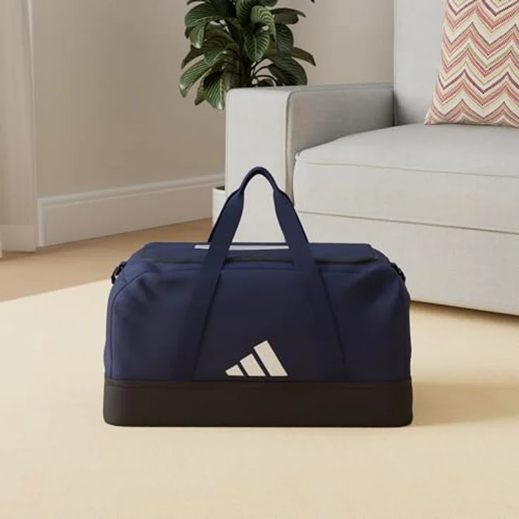 Adidas Tiro League Duffelbag M, mittelgroße Sporttasche aus recycelten Materialien – Bild 2