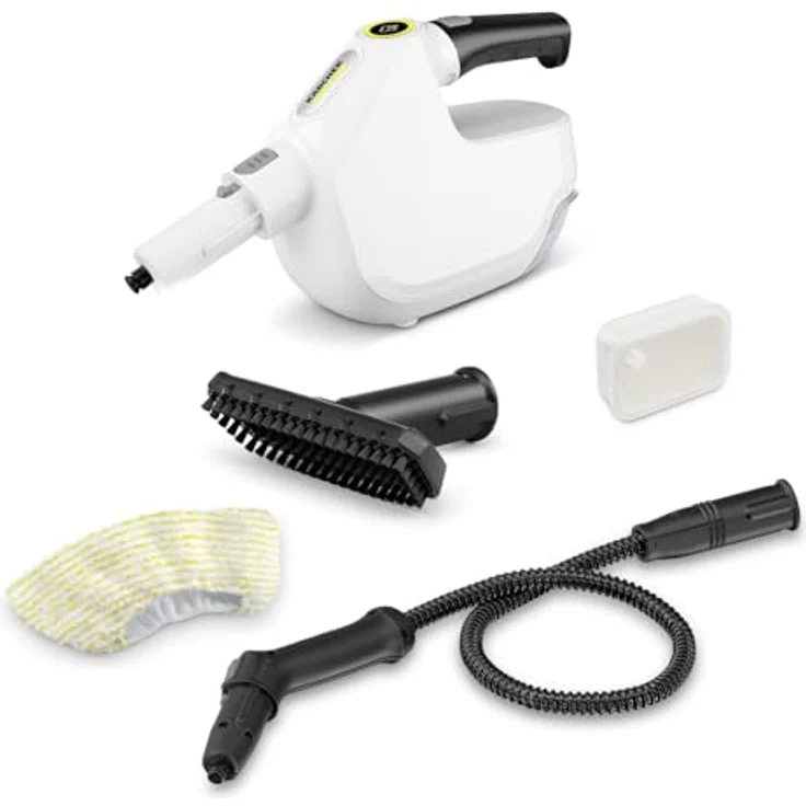 Kärcher Dampfreiniger SC 1 Multi Comfort, kompakter Handdampfreiniger mit porentiefer Reinigung – Bild 2