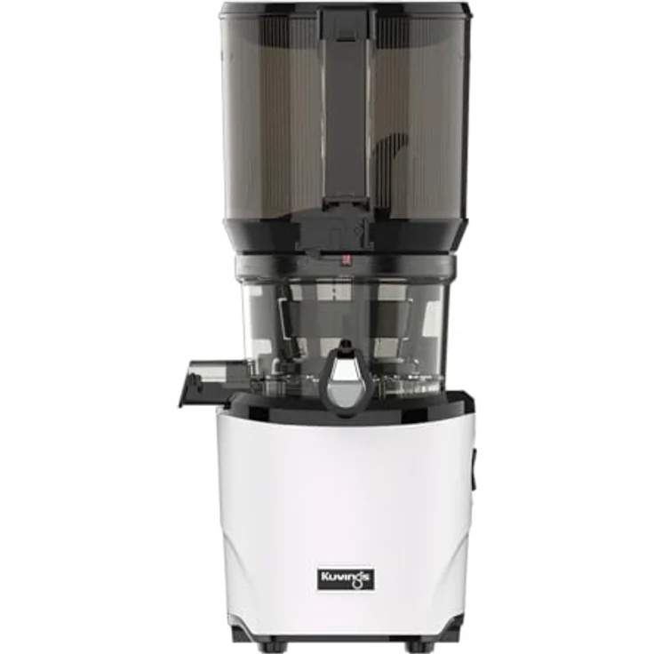 Kuvings | Entsafter AUTO10 | Automatisches Schneiden von Obst und Gemüse | 3L | langsame Rotation | einfache Reinigung | leise (Matt White) – Bild 1